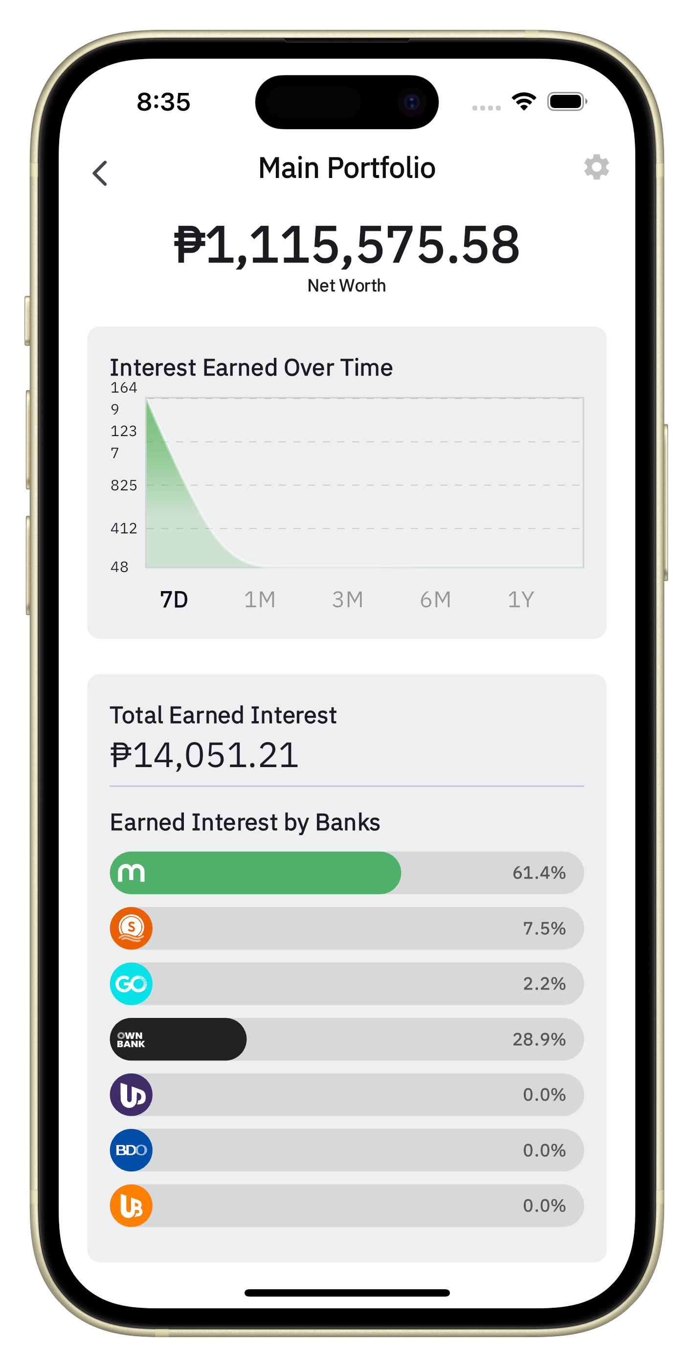 FinNest App Screenshot 1