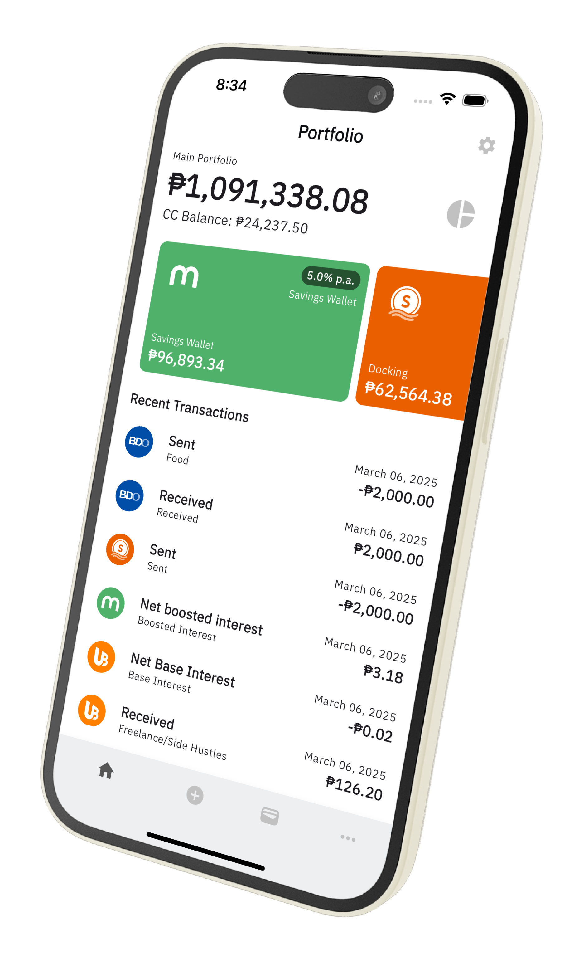 FinNest App Interface